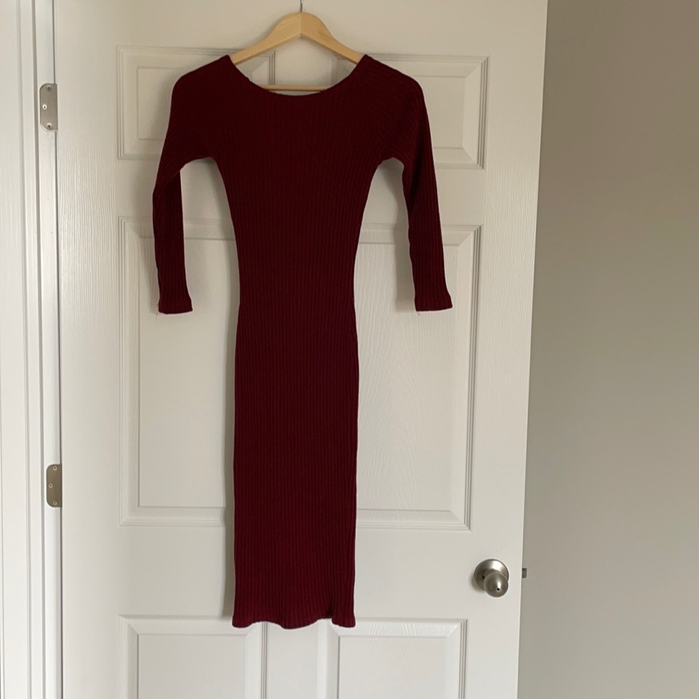 Women’s small Red Sweater Dress